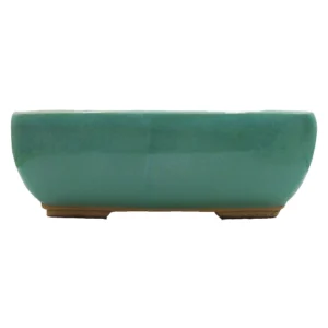 Turquoise Rectangle Ceramic Pot 30cm