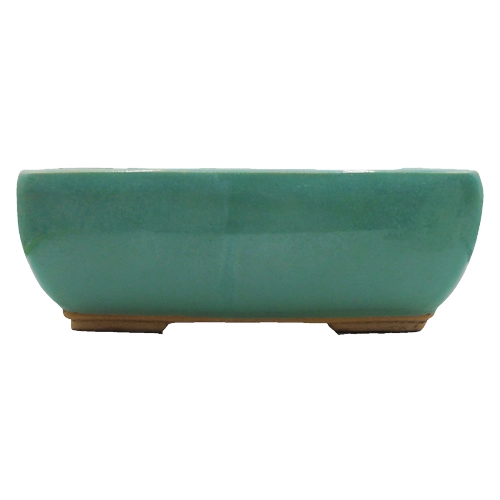 Turquoise Rectangle Ceramic Pot 30cm