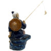 Chinese Shiwan Figure- Fisherman 18cm