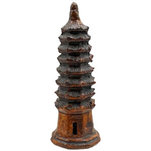 Chinese Shiwan Figure- Tower 7cm