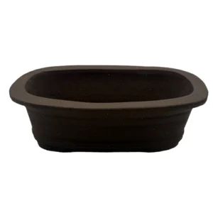 Unglazed Oval Ceramic Pot 22cm