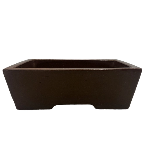 Unglazed Rectangle Ceramic Pot 25cm