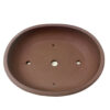 Unglazed Oval Ceramic Pot - 38cm