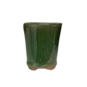 Green Tall Ceramic Pot 5cm