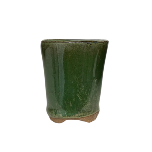 Green Tall Ceramic Pot 5cm