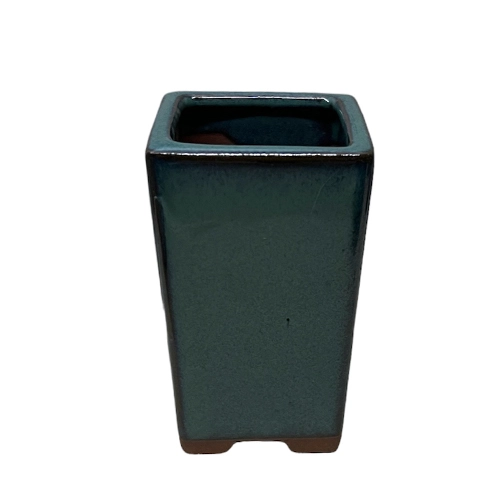 Tall Mini Light Blue Ceramic pot 5.5cm