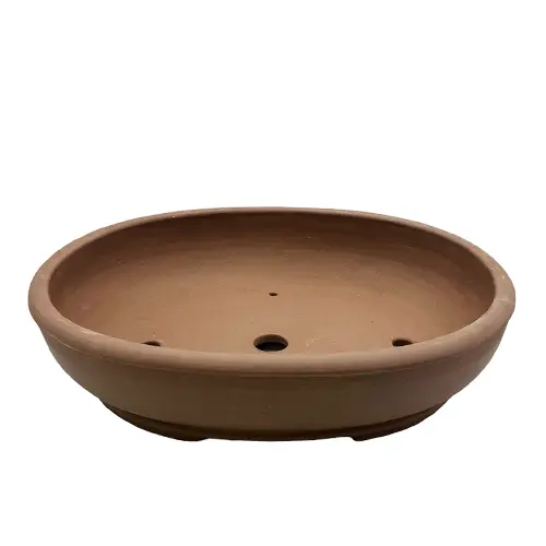Unglazed Round Ceramic Pot 38cm