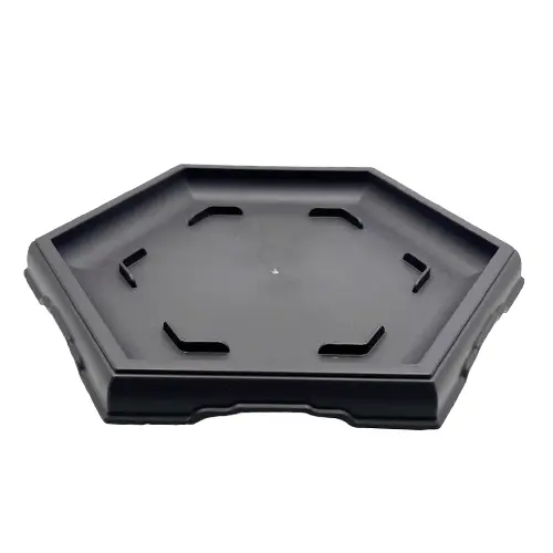 Hexagon Plastic Tray 25cm
