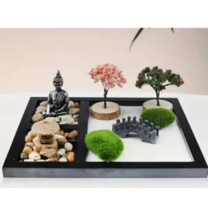 Miniature Buddha Zen Garden Kit