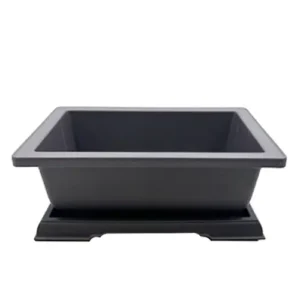 Rectangle Brown Plastic Tray 16cm