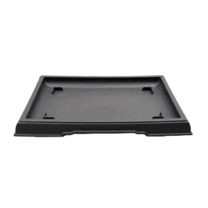 Rectangle Brown Plastic Tray 15cm