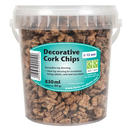 Decorative Cork Chips 5-15 mm 850ml