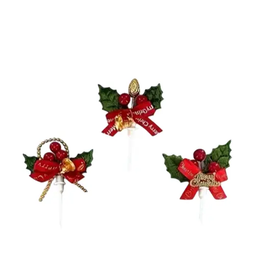 Merry Christmas Topper 1 Random Piece