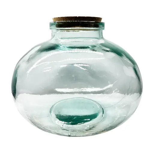 Thick Shallow Blurry Terrarium Glass 22cm