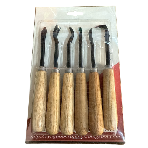 Ryuga Set Of 6 Carving Tools 160mm