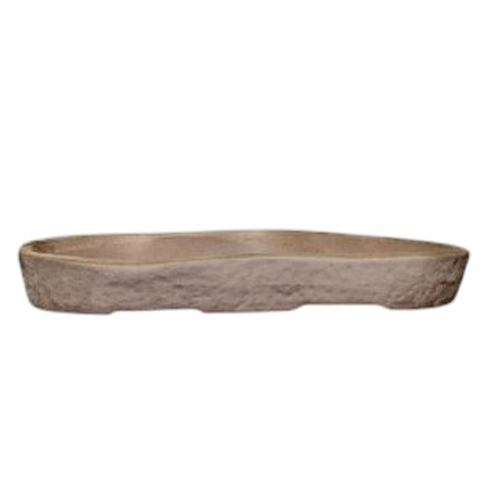 Irregular Brown Pot 42cm