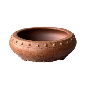 Light Brown Round Pot 13cm