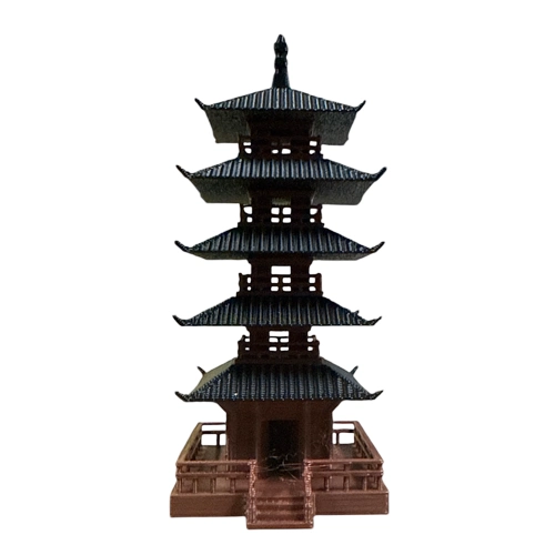Five Layered Ancient Tower 10cm