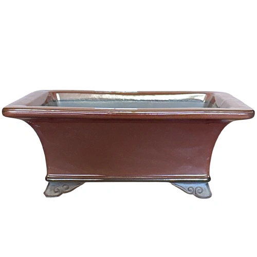 Light Brown Fine Glazed Pot 28cm