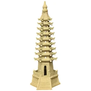 Handmade Clay Pagoda 35cm