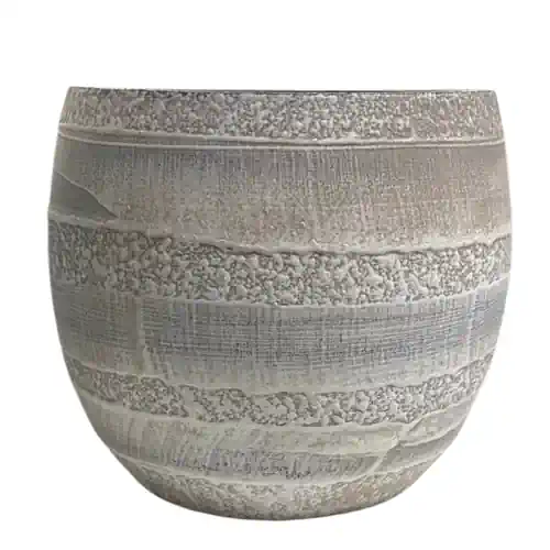 Beige House Plant Pot 14cm
