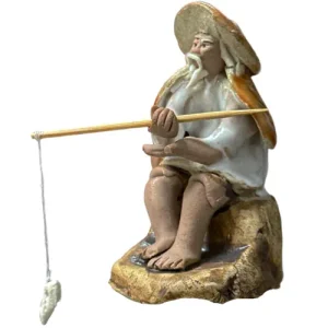 Detailed Chinese Fisherman 7cm