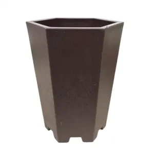 Tall Hexagon Cascading Training Plastic Pot 9cm