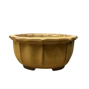 Dijon Yellow Ceramic Pot 9cm
