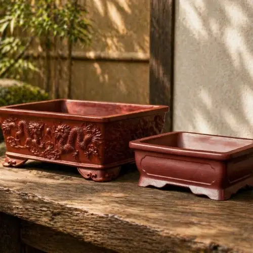 Unglazed Bonsai Pots Category Image
