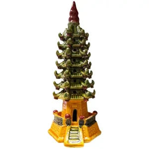 Ceramic Handmade Pagoda 22cm