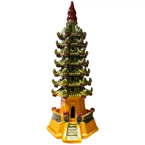 Ceramic Handmade Pagoda 22cm
