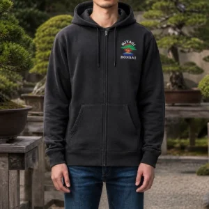 Miyagi Bonsai Unisex Zip Up Hoodie