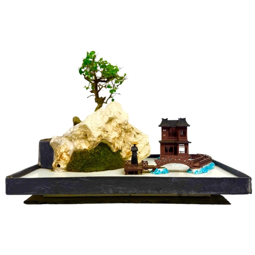 Handmade Chinese Elm Feature 29cm