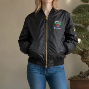 Miyagi Bonsai Unisex Bomber Jacket