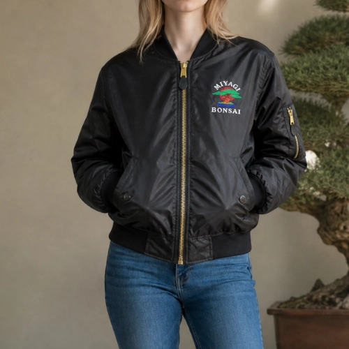 Miyagi Bonsai Unisex Bomber Jacket S-M-L