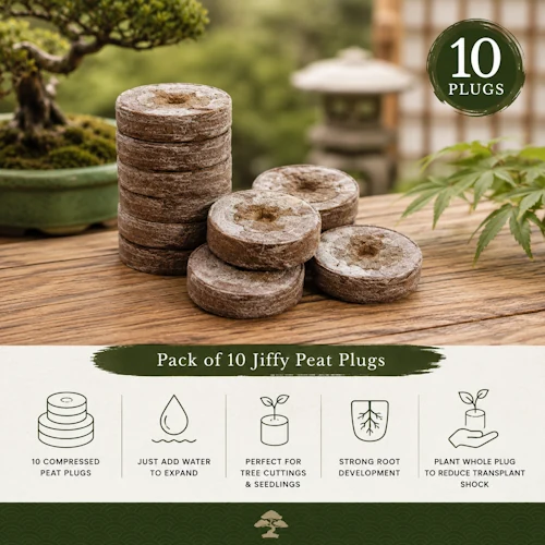 Jiffy Peat Propagation Plugs (Pack of 10)