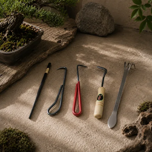 Bonsai Rake Tools