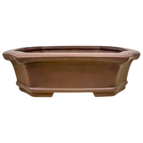 Earth Brown Unglazed Rectangle Pot 50cm