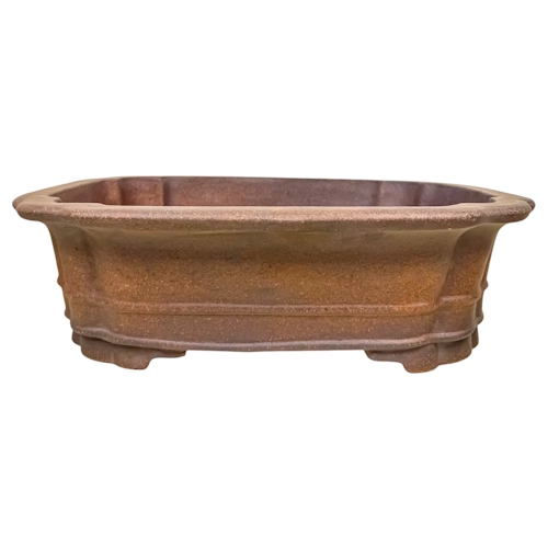 Rustic Brown Handmade Unglazed Flower Pot 54cm